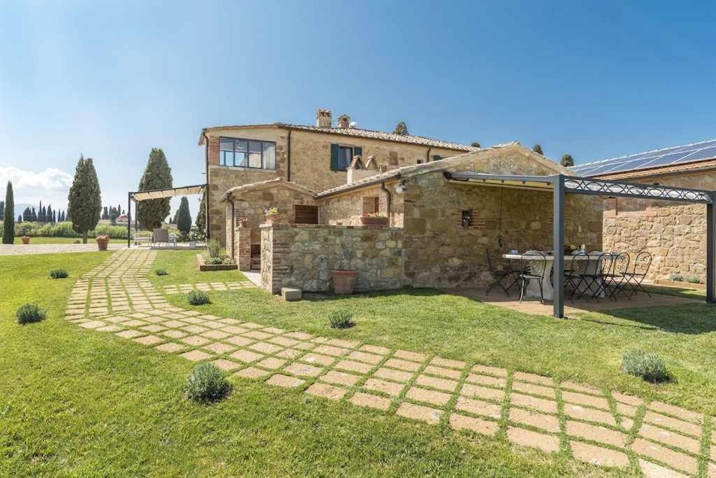 Villa I Cipressini Piscina Riscaldata Spa Toscana Pienza Exterior foto