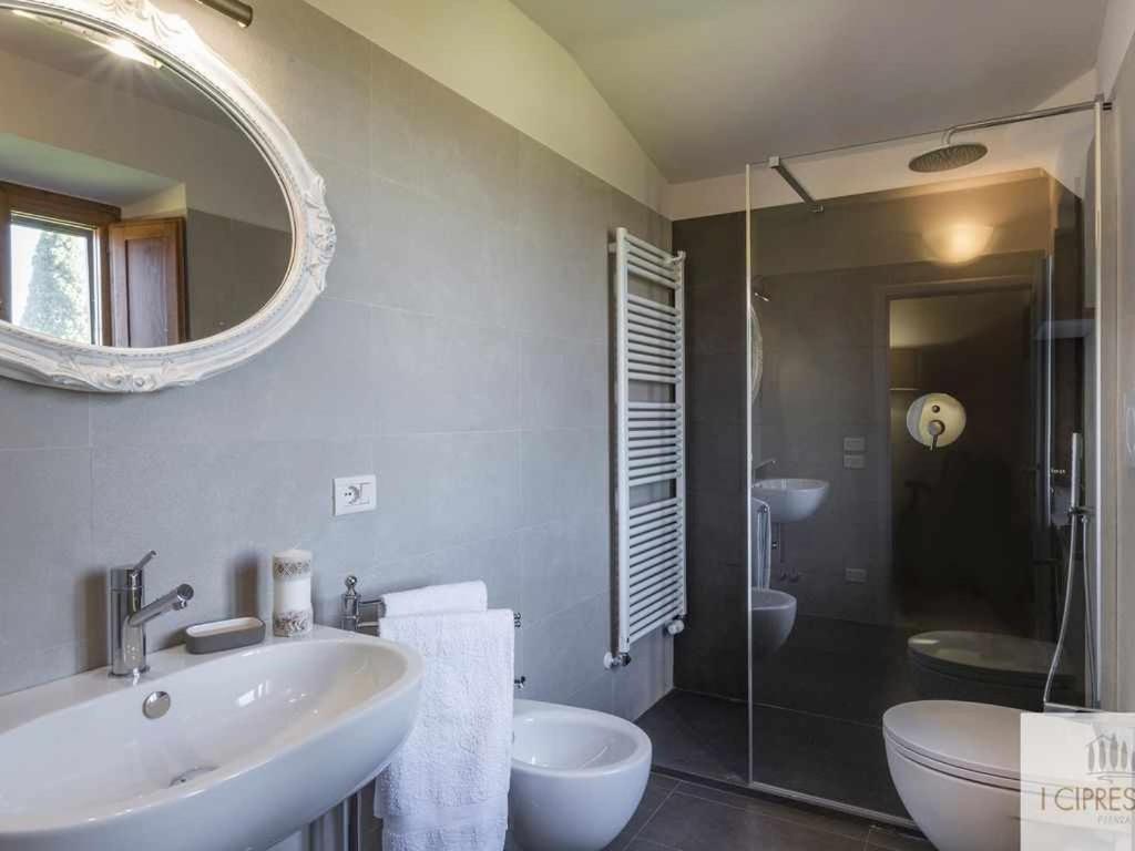 Villa I Cipressini Piscina Riscaldata Spa Toscana Pienza Exterior foto