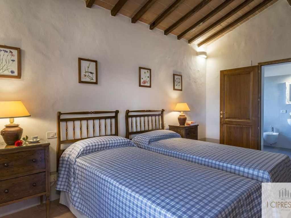 Villa I Cipressini Piscina Riscaldata Spa Toscana Pienza Exterior foto