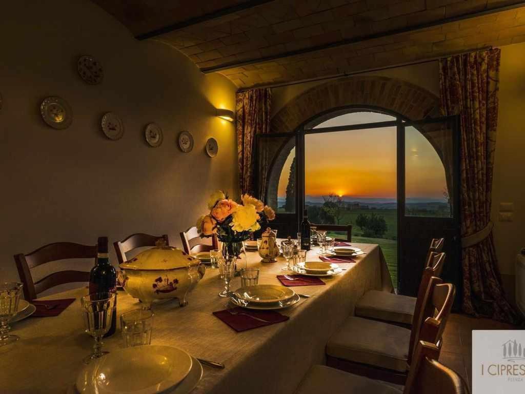 Villa I Cipressini Piscina Riscaldata Spa Toscana Pienza Exterior foto