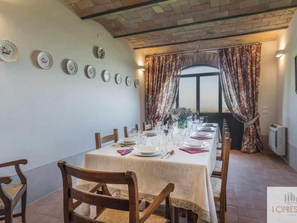 Villa I Cipressini Piscina Riscaldata Spa Toscana Pienza Exterior foto